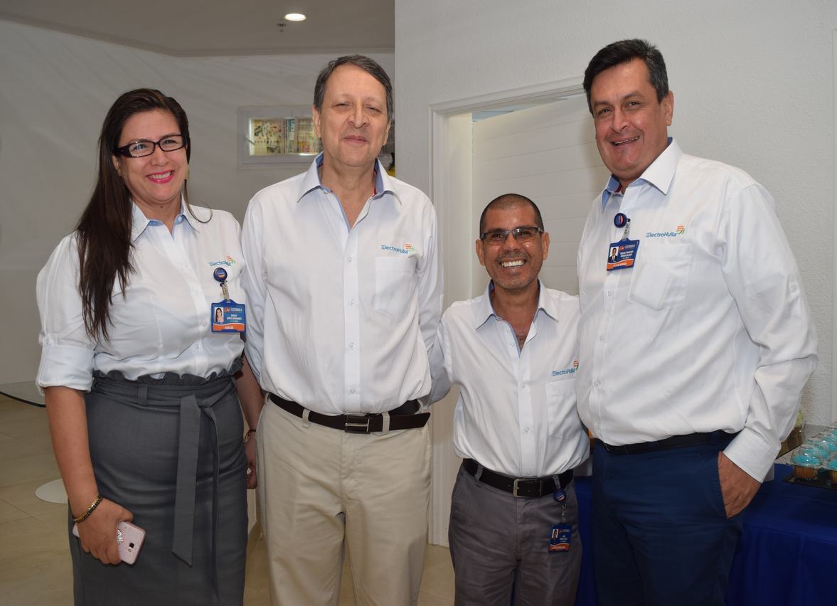 Shirley Gómez, Arnulfo Rojas Pascuas, Jaime Charry y Carlos Francisco Rincón.